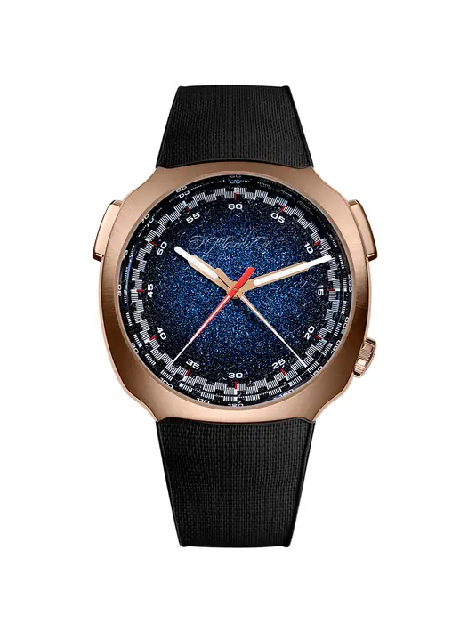 H. Moser & Cie. Streamliner Flyback Chronograph Automatic Midnight Blue FumÃ© 6907-0402