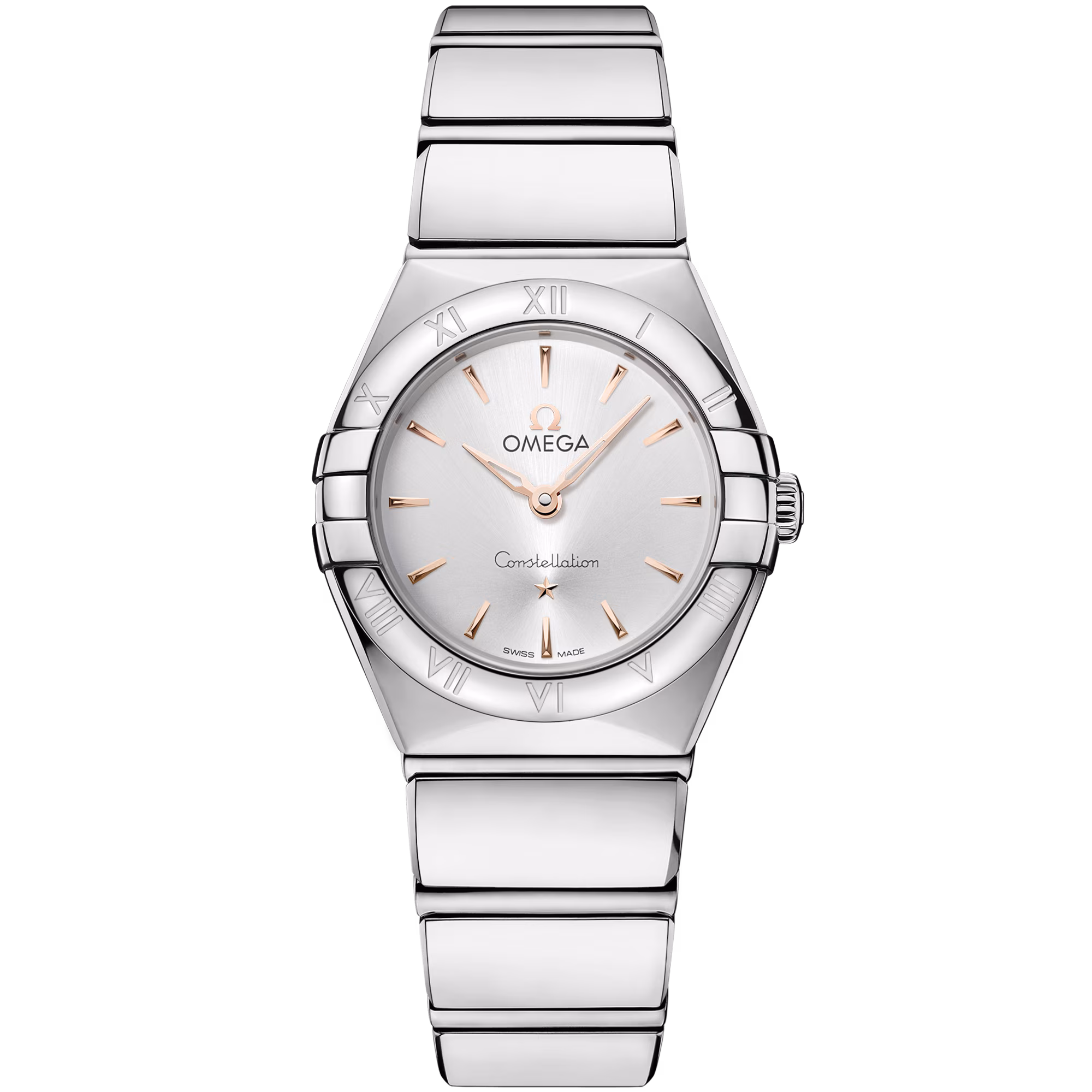 Omega Constellation 25 mm, steel on steel, Silver dial 131.10.25.60.02.002