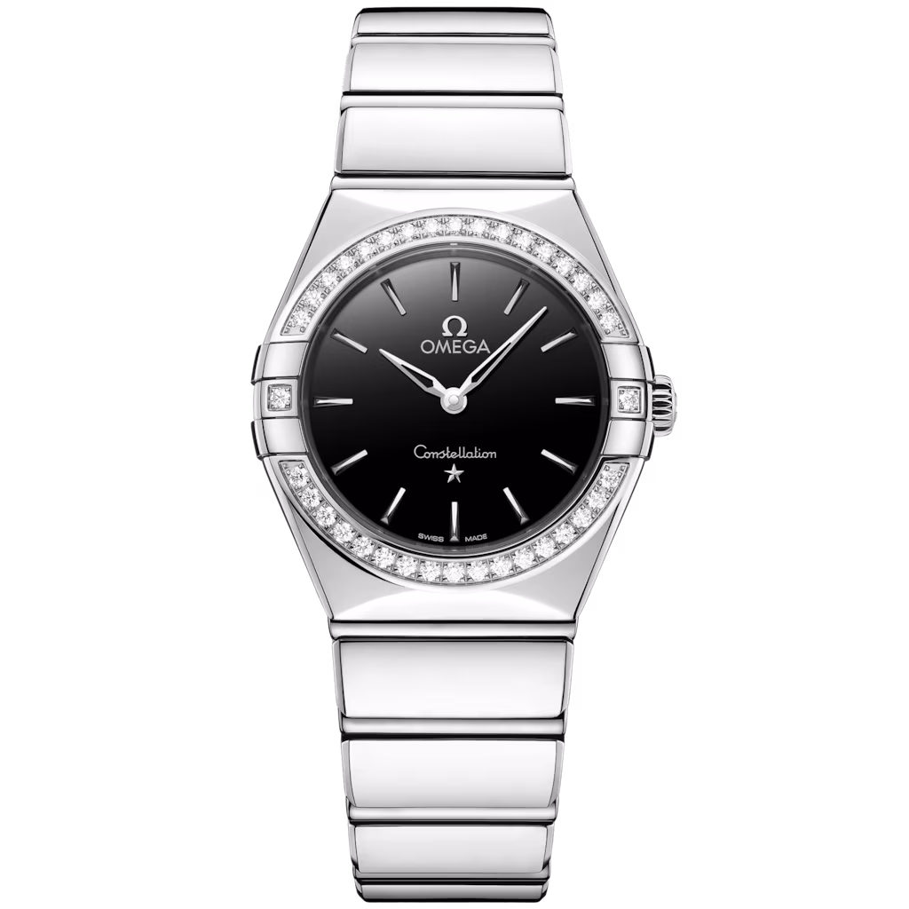 Omega Constellation Steel Diamonds Watch 131.15.28.60.01.001