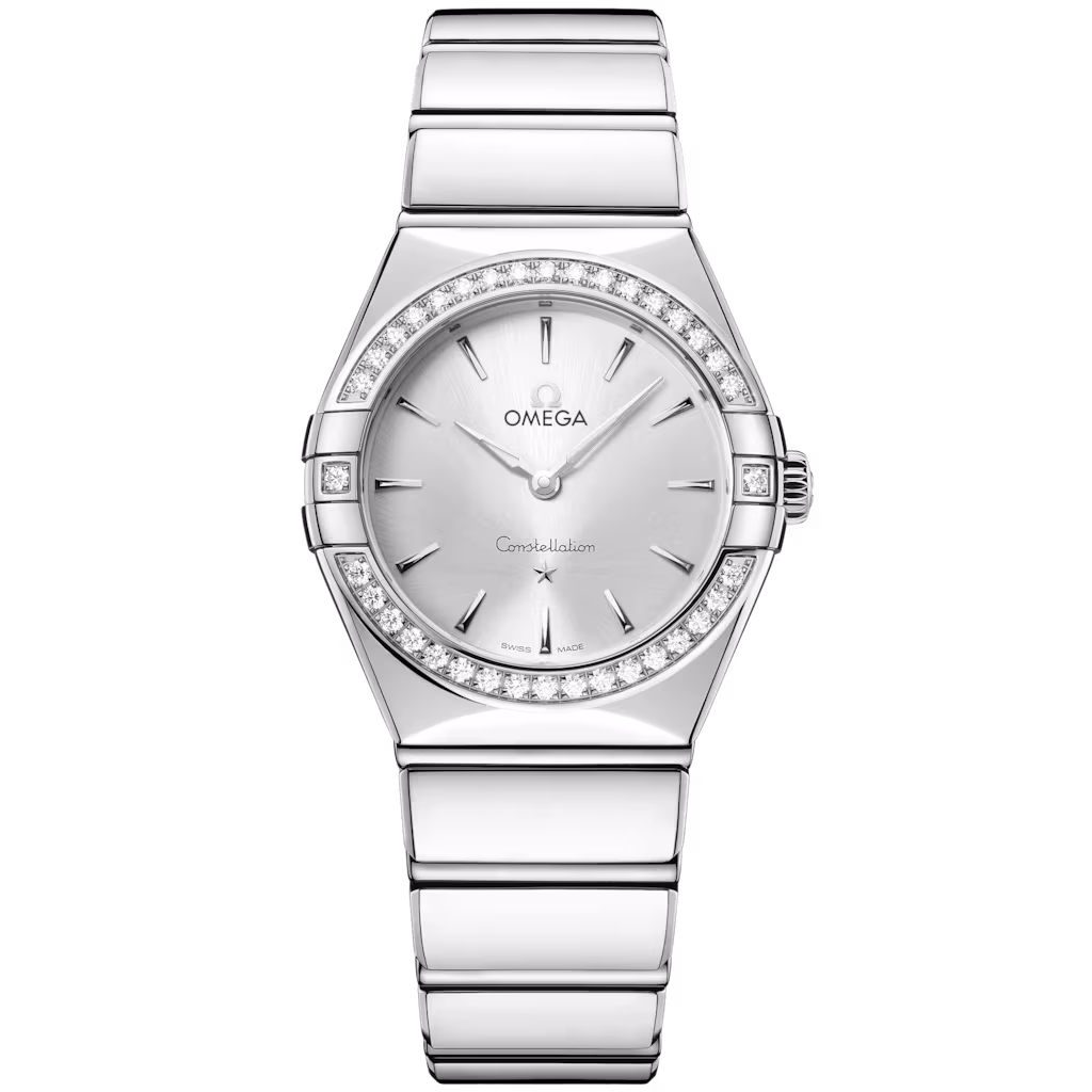 Omega Constellation Steel Diamonds Watch 131.15.28.60.02.001