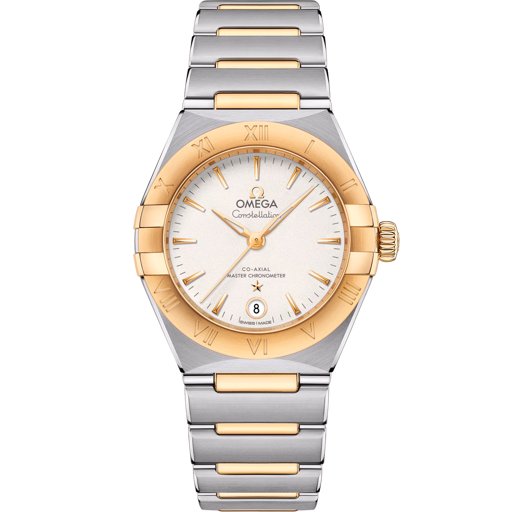 Omega Constellation 29 mm, steel ‑ yellow gold on steel ‑ yellow gold, Silver dial 131.20.29.20.02.002