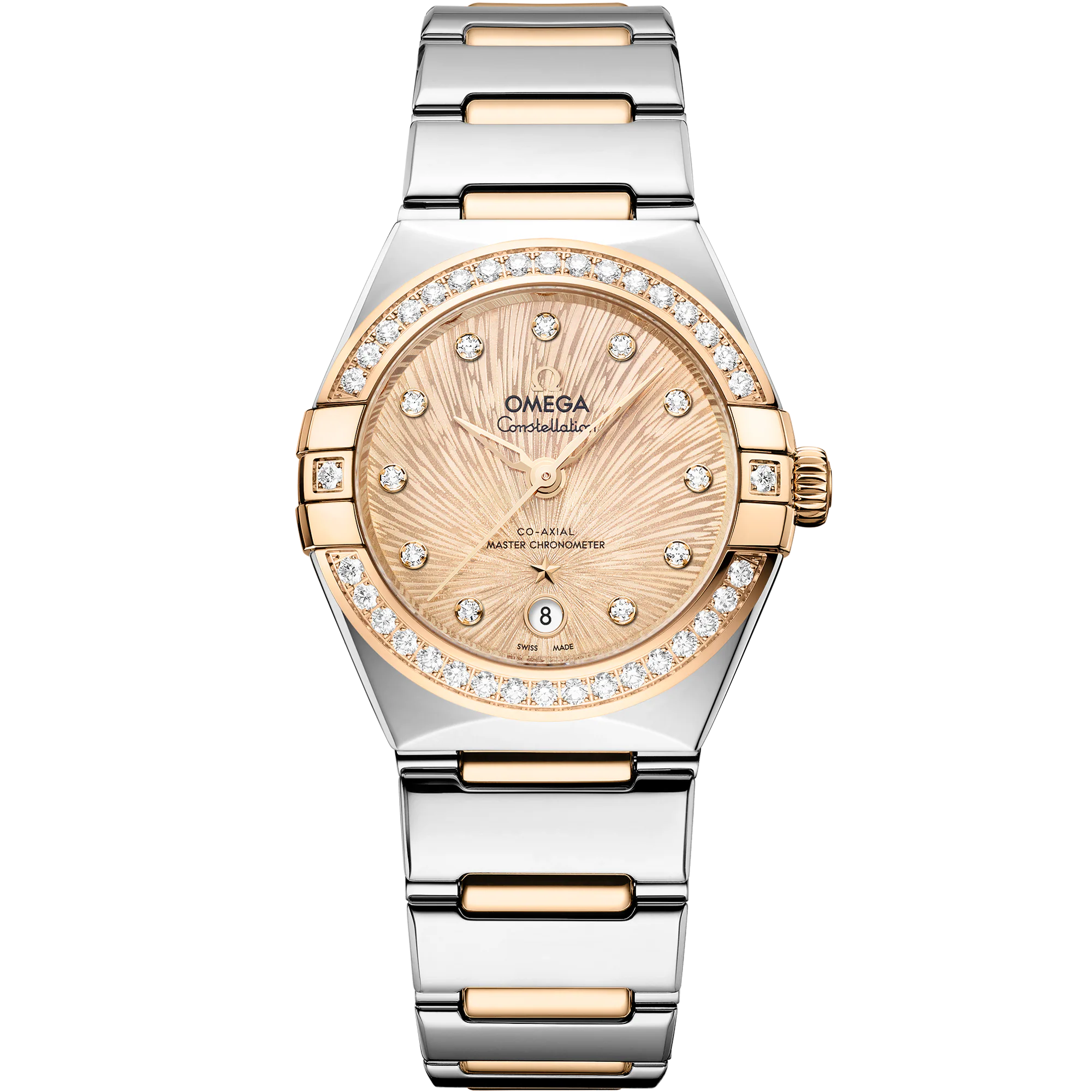 Omega Constellation 29 mm, steel - Moonshine™ gold on steel - Moonshine™ gold 131.25.29.20.58.002