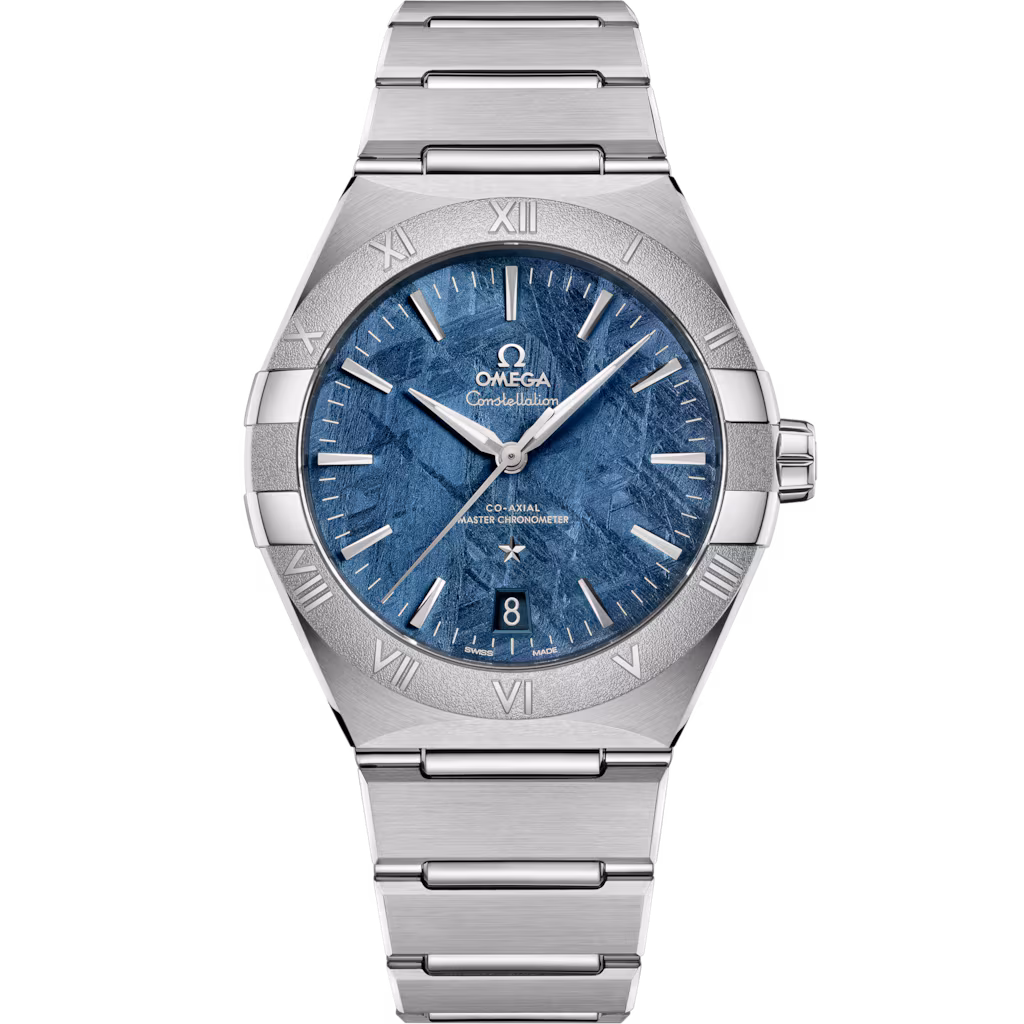 Omega Constellation 41 mm, steel on steel - 131.30.41.21.99.003