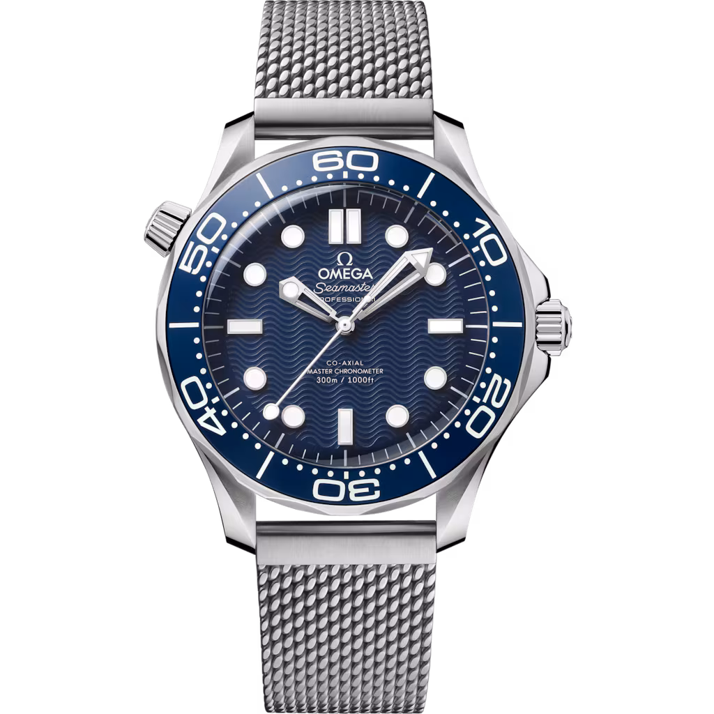 Omega James Bond 60th anniversary Seamaster Diver 300M 42 mm, steel on steel 210.30.42.20.03.002