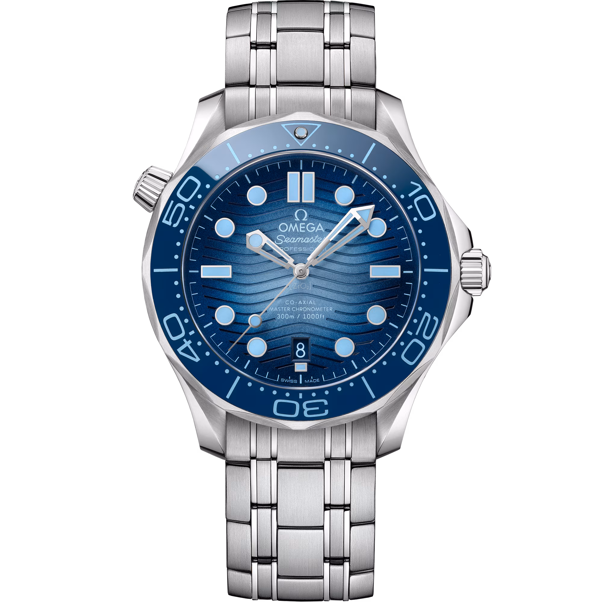 Omega Seamaster Diver 300M 42 mm, steel on steel, Diver 300M 210.30.42.20.03.003
