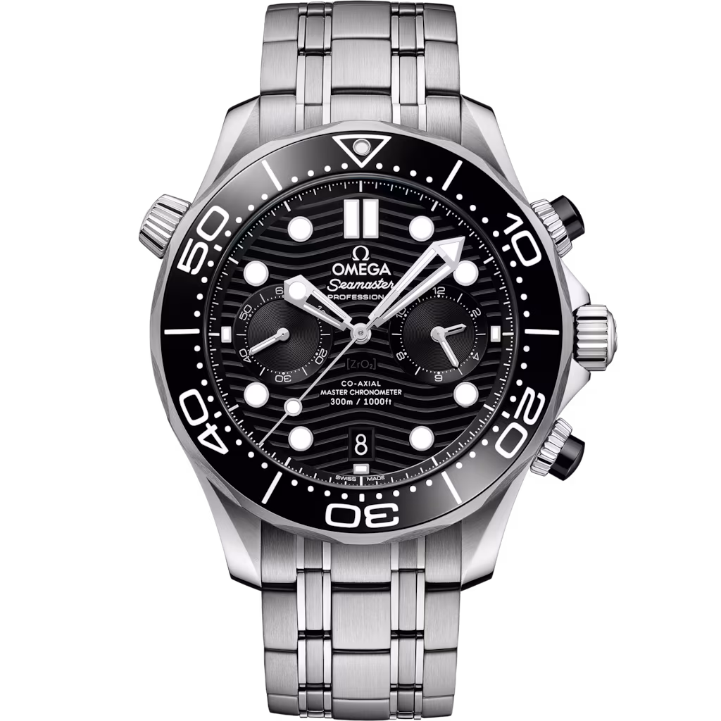 Omega Seamaster Diver 300M 44 mm, steel on steel, Diver 300M 210.30.44.51.01.001