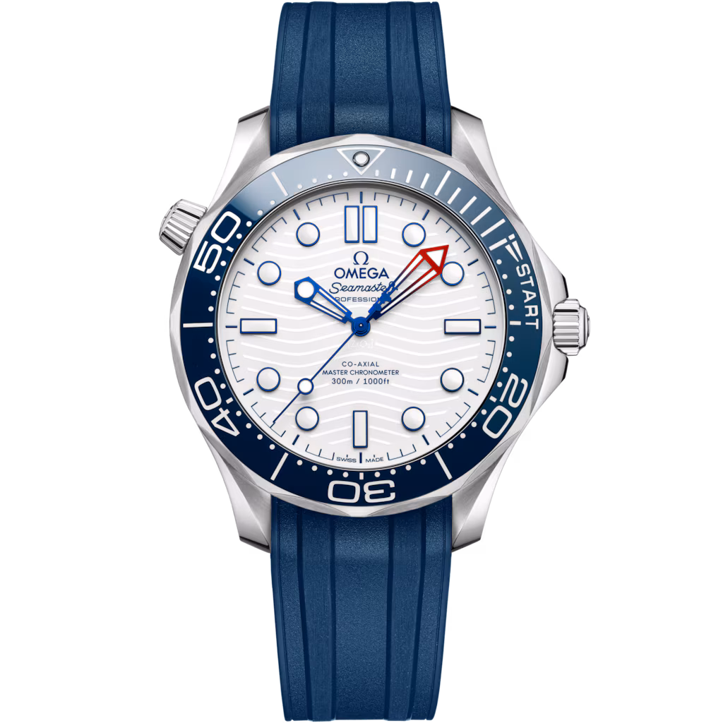 Omega America's Cup Seamaster Diver 300M 42 mm, steel on rubber strap 210.32.42.20.04.002