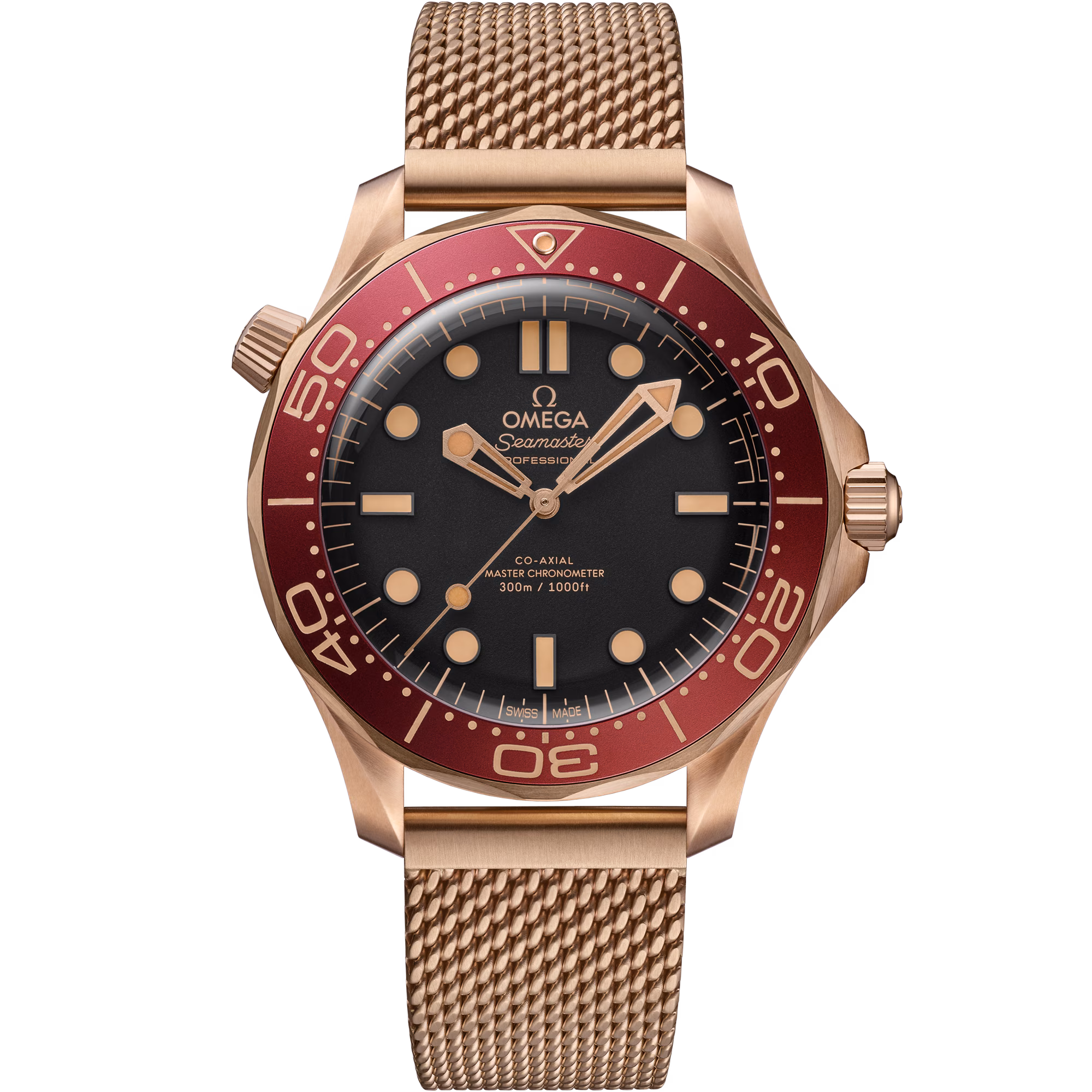 Omega Seamaster Diver 300M 42 mm, Bronze gold on Bronze gold 210.90.42.20.01.003