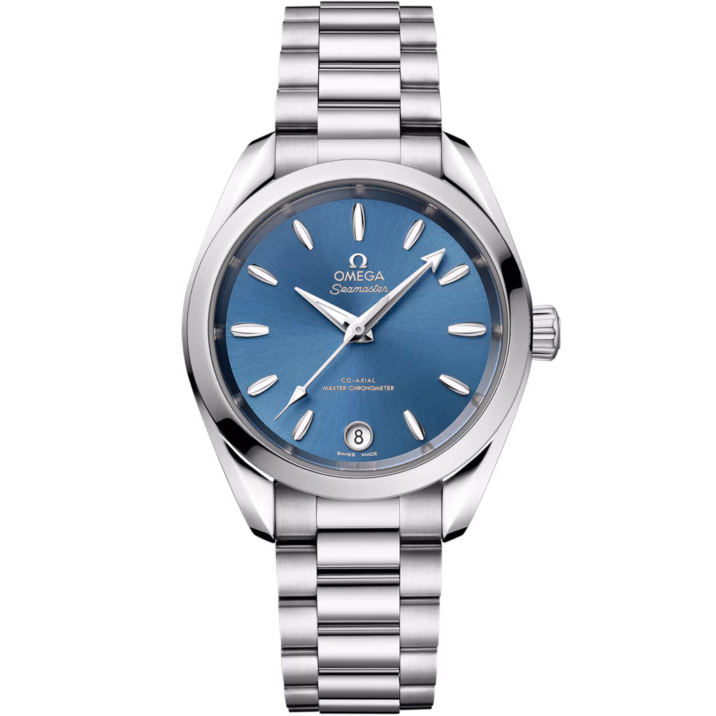 Omega Seamaster Aqua Terra Shades 34 mm, steel on steel, Aqua Terra Shades 220.10.34.20.03.002