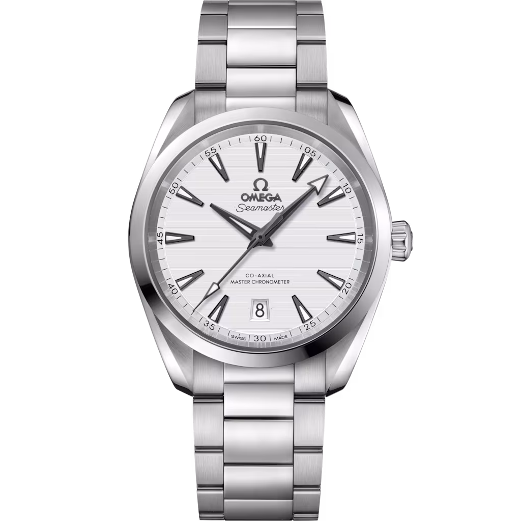 Omega Seamaster Aqua Terra 150M 38 mm, steel on steel, Aqua Terra 150M 220.10.38.20.02.001