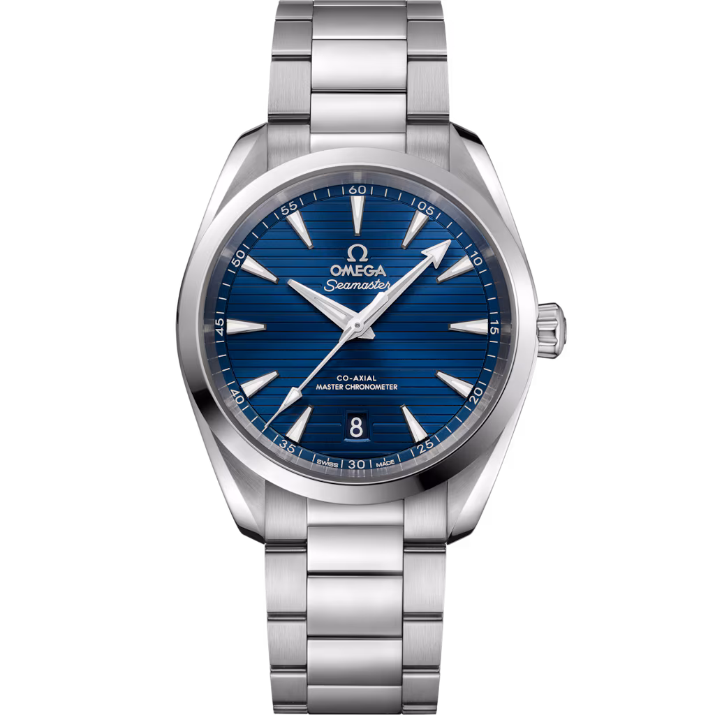 Omega Seamaster Aqua Terra 150M 38 mm, steel on steel, Aqua Terra 150M 220.10.38.20.03.001