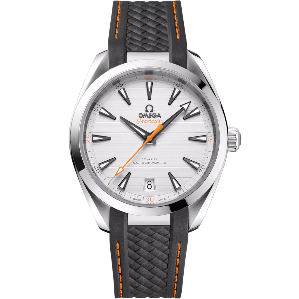 Omega Seamaster Aqua Terra 150M 41 mm, steel on rubber strap, Aqua Terra 150M 220.12.41.21.02.002