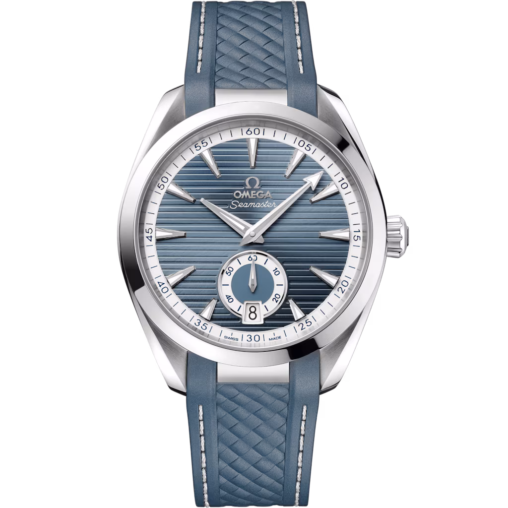 Omega Seamaster Aqua Terra 150M 41 mm, steel on rubber strap, Aqua Terra 150M 220.12.41.21.03.005