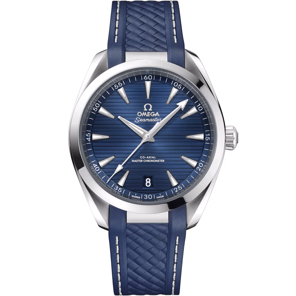 Omega Seamaster Aqua Terra 150M 41 mm, steel on rubber strap, Aqua Terra 150M 220.12.41.21.03.007