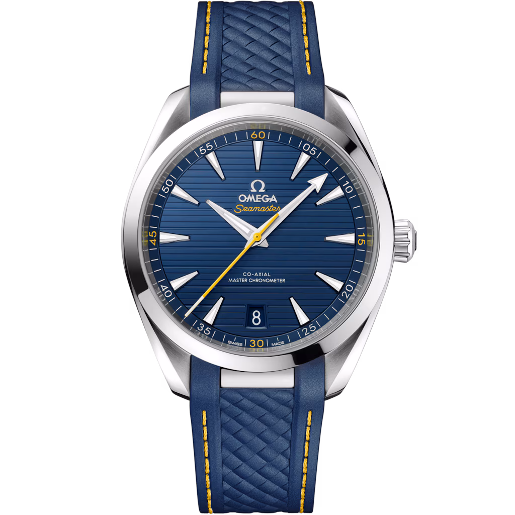 Omega Seamaster Aqua Terra 150M 41 mm, steel on rubber strap, Aqua Terra 150M 220.12.41.21.03.009