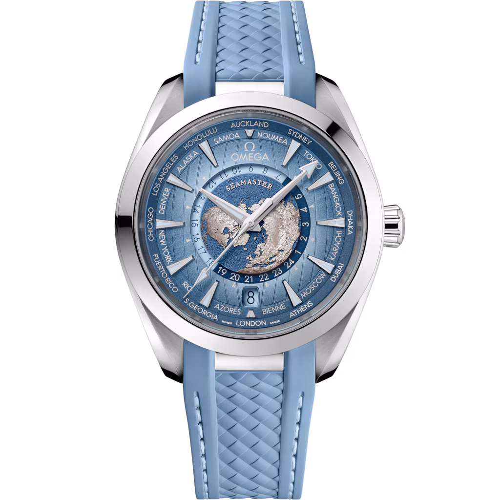 Omega Seamaster Aqua Terra 150M 43 mm, steel on rubber strap, Aqua Terra 150M 220.12.43.22.03.002