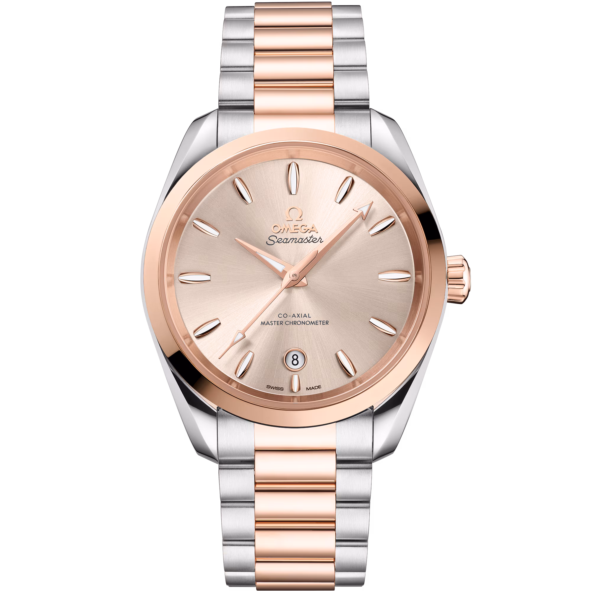Omega Seamaster Aqua Terra Shades 38 mm, steel ‑ Sedna™ gold on steel ‑ Sedna™ gold 220.20.38.20.09.001