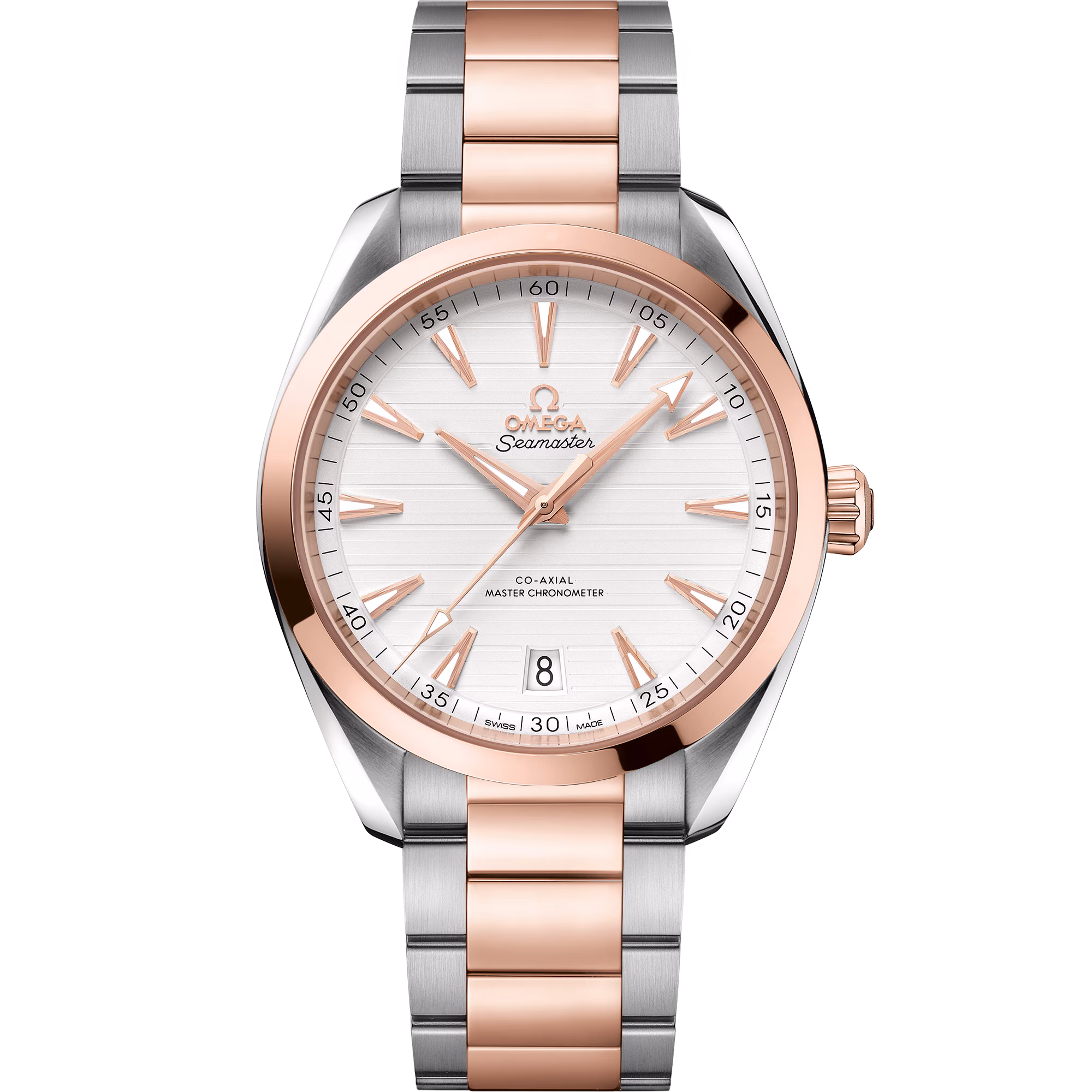 Omega Seamaster Aqua Terra 150M 41 mm, steel ‑ Sedna™ gold on steel ‑ Sedna™ gold 220.20.41.21.02.001
