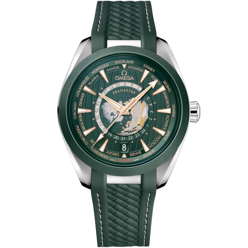 Omega Seamaster Aqua Terra 150M 43 mm, steel on rubber strap, Aqua Terra 150M 220.32.43.22.10.001
