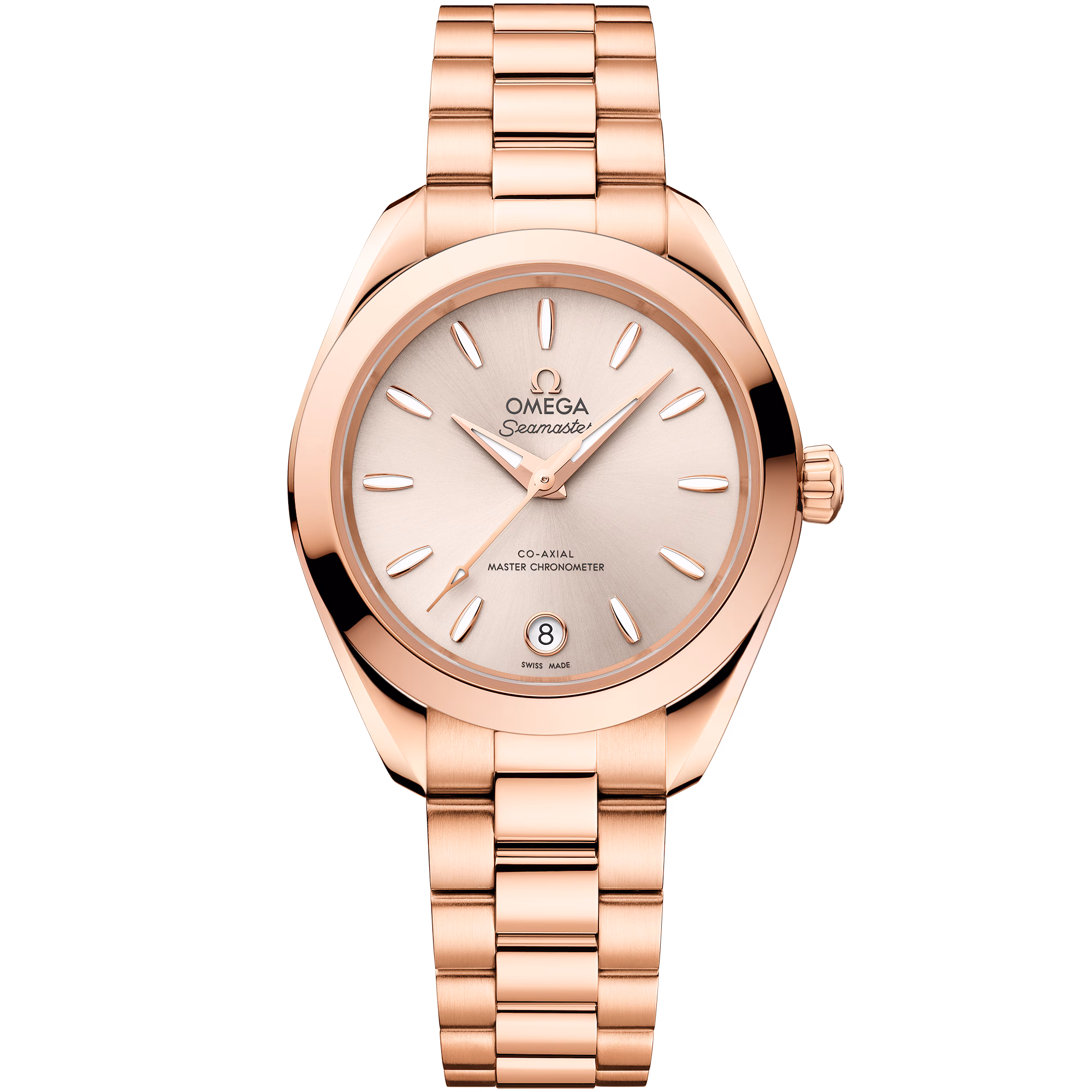 Omega Seamaster Aqua Terra 150M 30 mm, Sedna gold on Sedna gold, Aqua Terra 150M 220.50.30.20.09.001