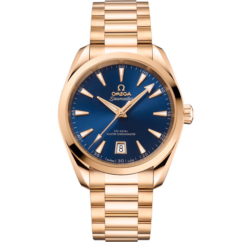 Omega Seamaster Aqua Terra 150M 38 mm, Moonshine™ gold on Moonshine™ gold, Aqua Terra 150M 220.50.38.20.03.001