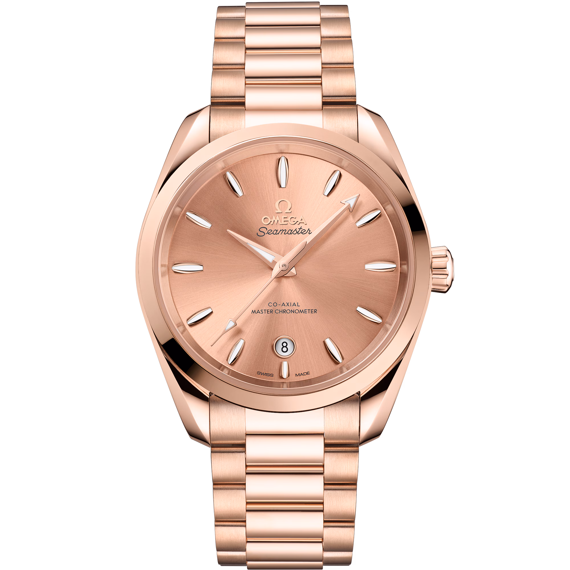 Omega Seamaster Aqua Terra Shades 38 mm, Sedna™ gold on Sedna™ gold, Aqua Terra Shades 220.50.38.20.10.001