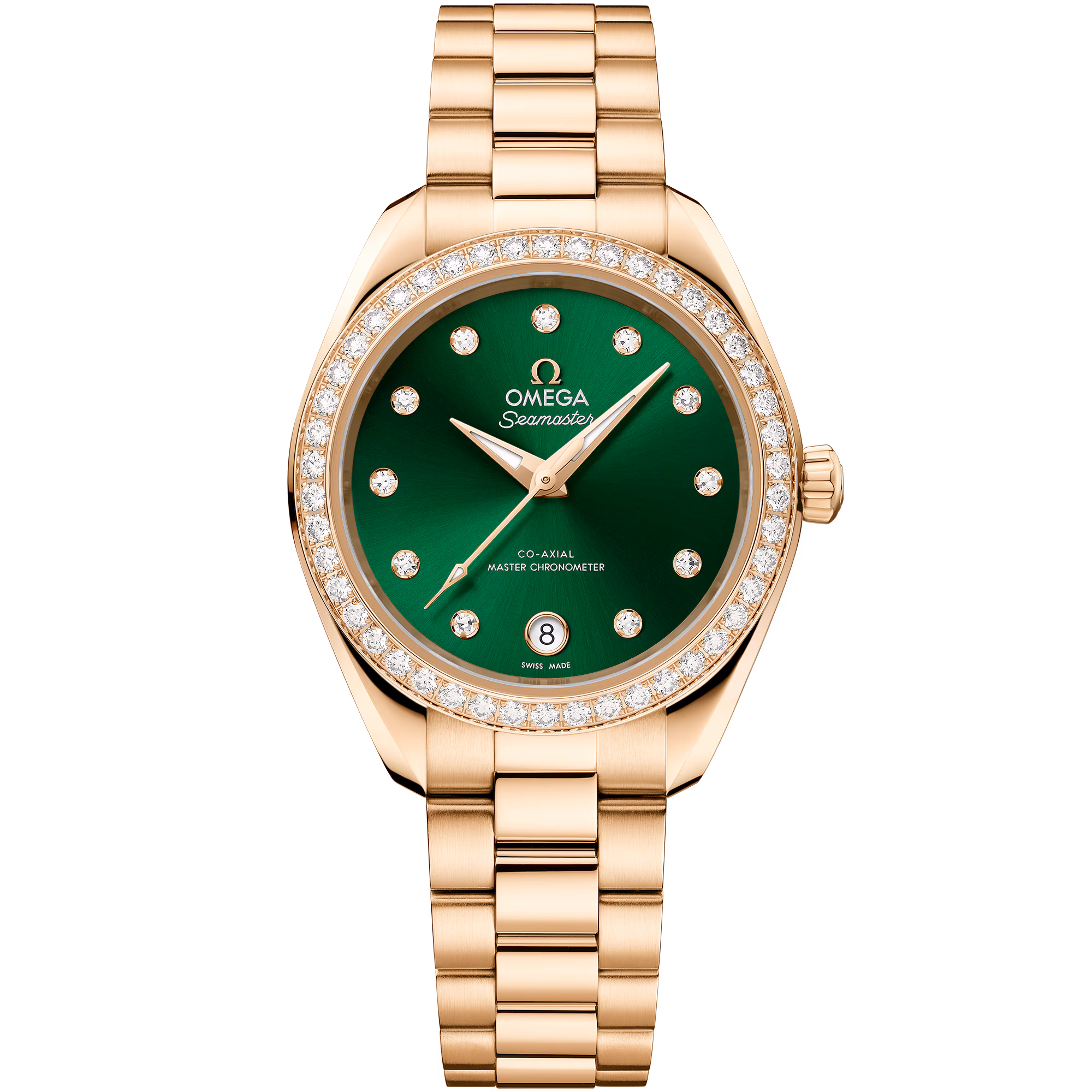 Omega Seamaster Aqua Terra 150M 30 mm, Moonshine gold on Moonshine gold, Aqua Terra 150M 220.55.30.20.60.001