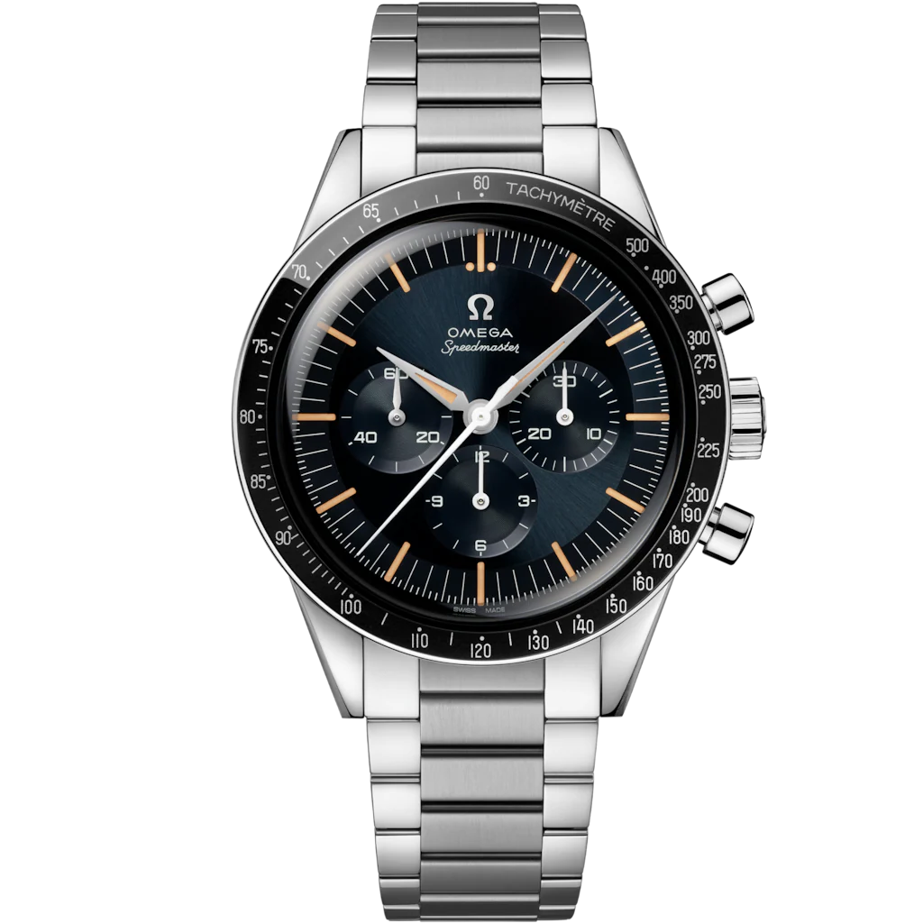 Speedmaster First OMEGA in Space 39.7 mm, steel on steel 310.30.40.50.06.001