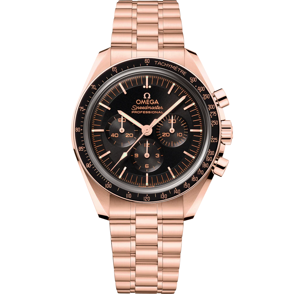 Omega Speedmaster Moonwatch Professional 42 mm, Sedna™ gold on Sedna™ gold, Moonwatch Professional 310.60.42.50.01.001