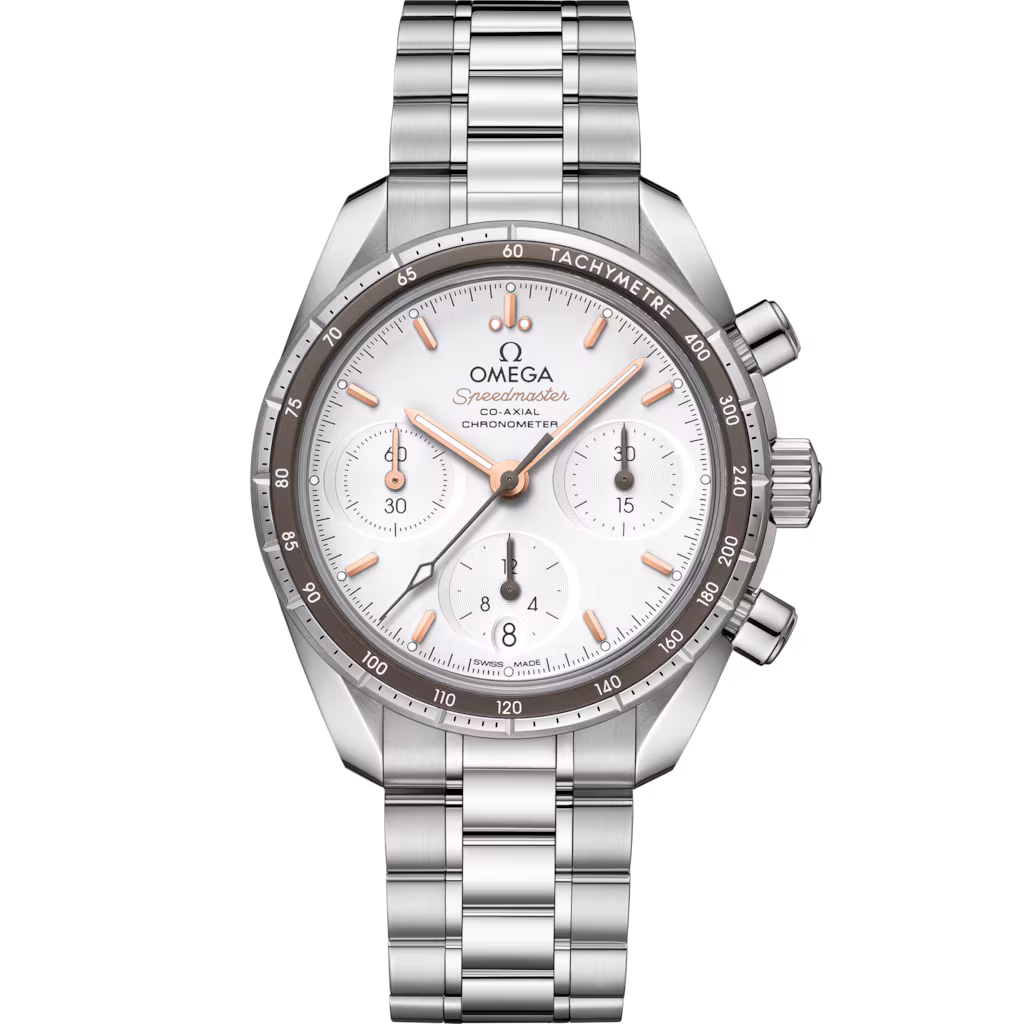 Omega Speedmaster 38 38 mm, steel on steel, Speedmaster 38 324.30.38.50.02.001
