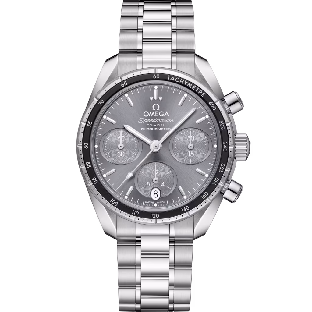 Omega Speedmaster 38 38 mm, steel on steel, Speedmaster 38 324.30.38.50.06.001