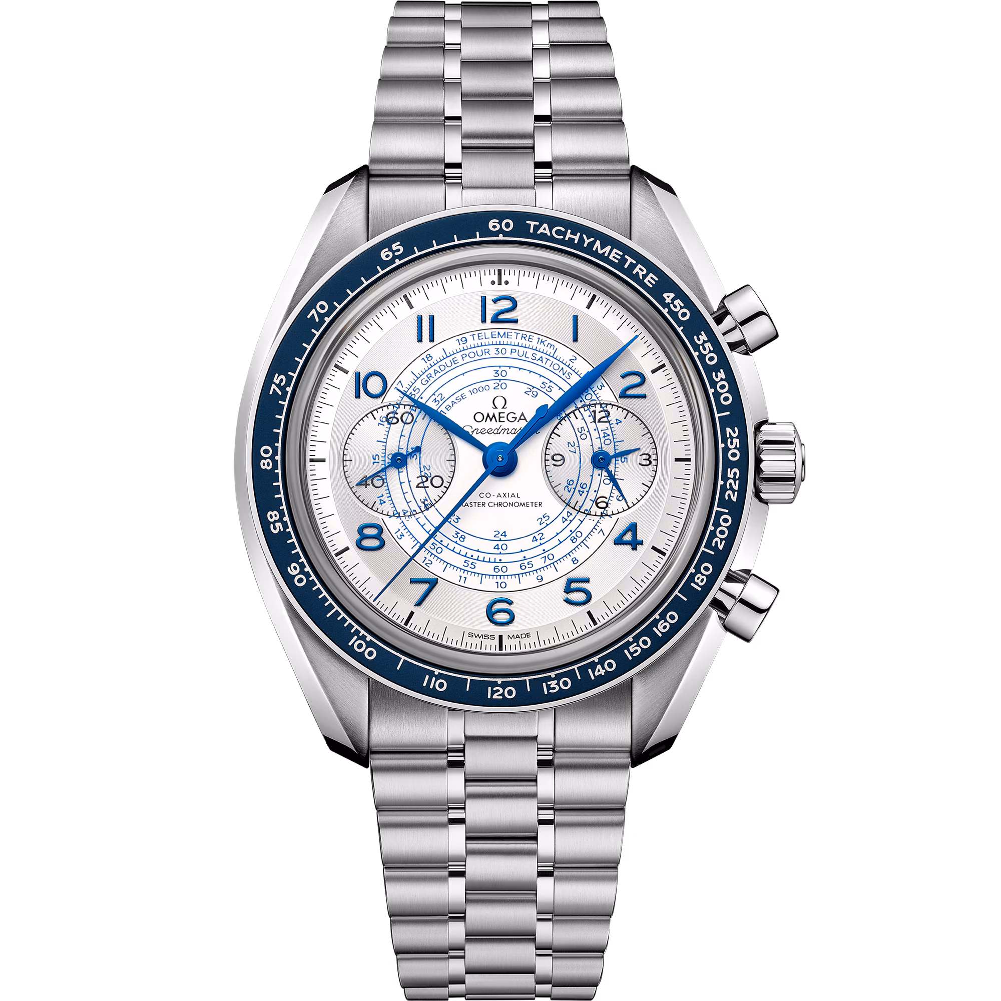Omega Speedmaster Chronoscope 43 mm, steel on steel, Speedmaster Chronoscope 329.30.43.51.02.001