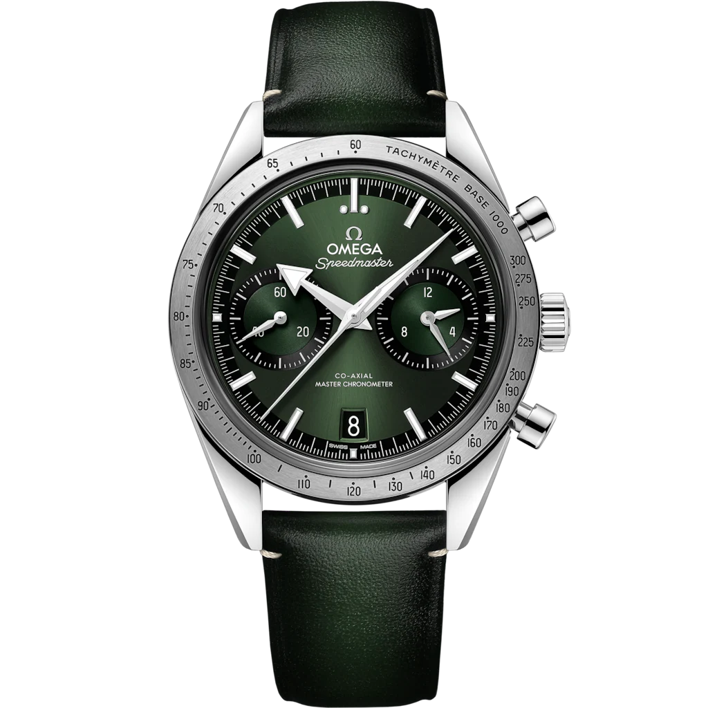 Omega Speedmaster '57 Co-Axial Master Chronometer Chronograph 40.5 mm, Steel on Leather Strap 332.12.41.51.10.001