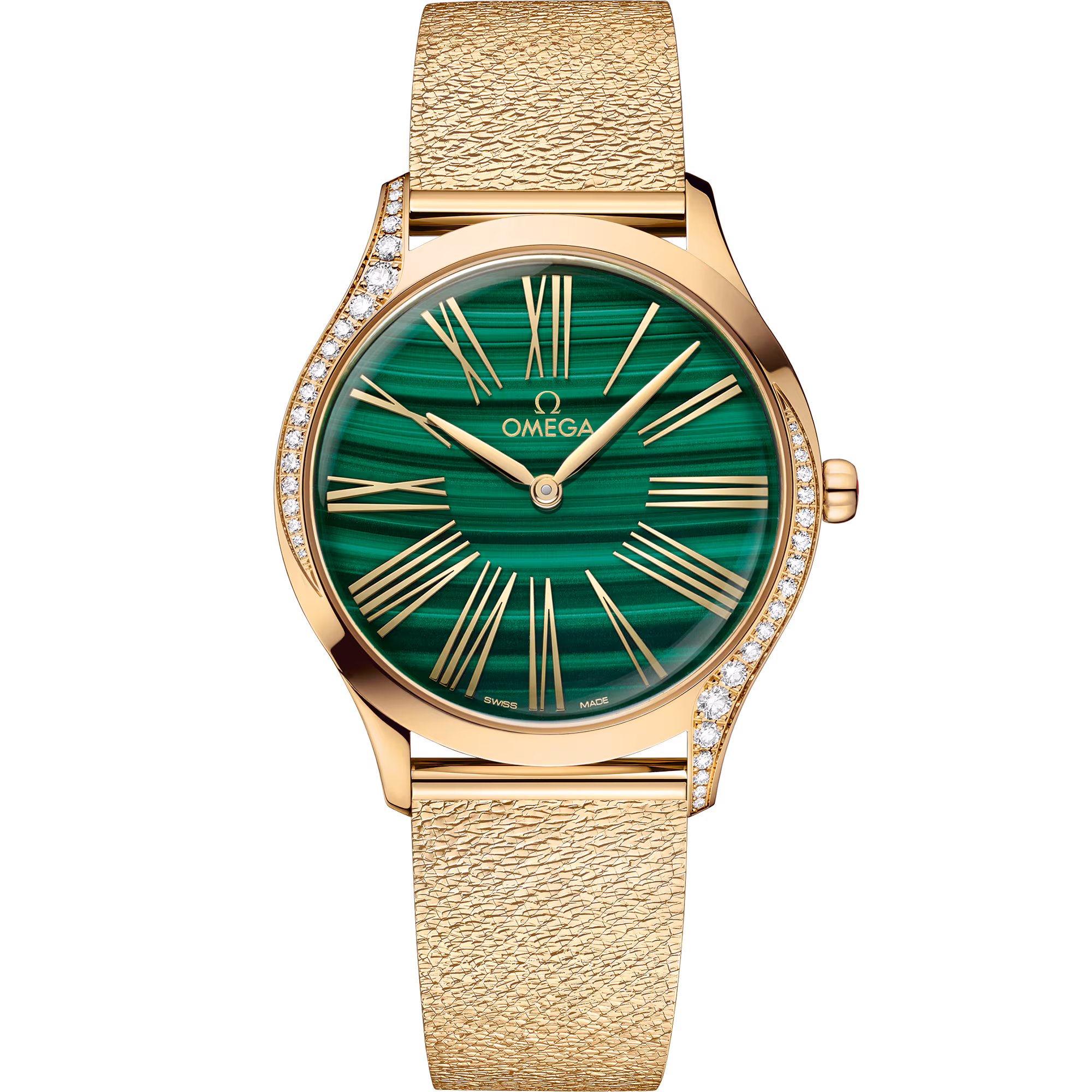 Omega De Ville Trésor 36 mm, Moonshine™ gold on Moonshine™ gold 428.55.36.60.99.003