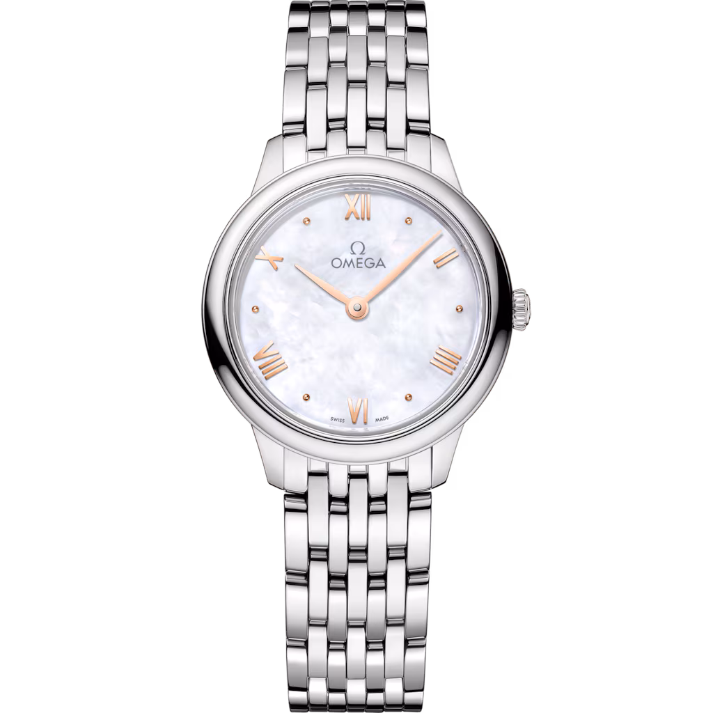 Omega De Ville Prestige 27.5 mm, steel on steel, De Ville Prestige 434.10.28.60.05.001