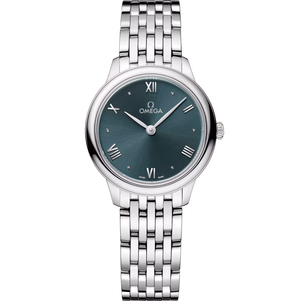 Omega De Ville Prestige 27.5 mm, steel on steel, De Ville Prestige 434.10.28.60.10.001