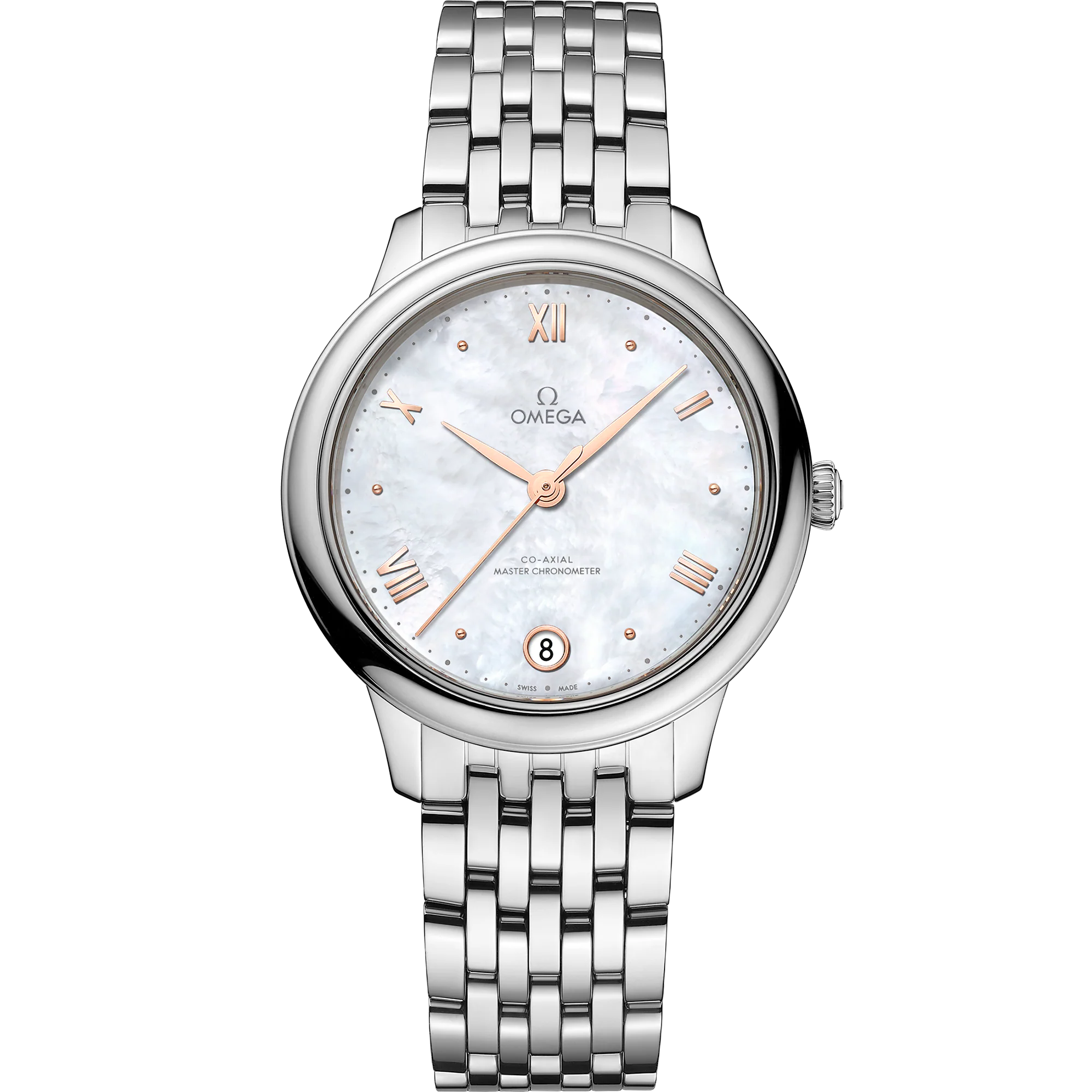 Omega De Ville Prestige 34 mm, steel on steel, De Ville Prestige 434.10.34.20.05.001