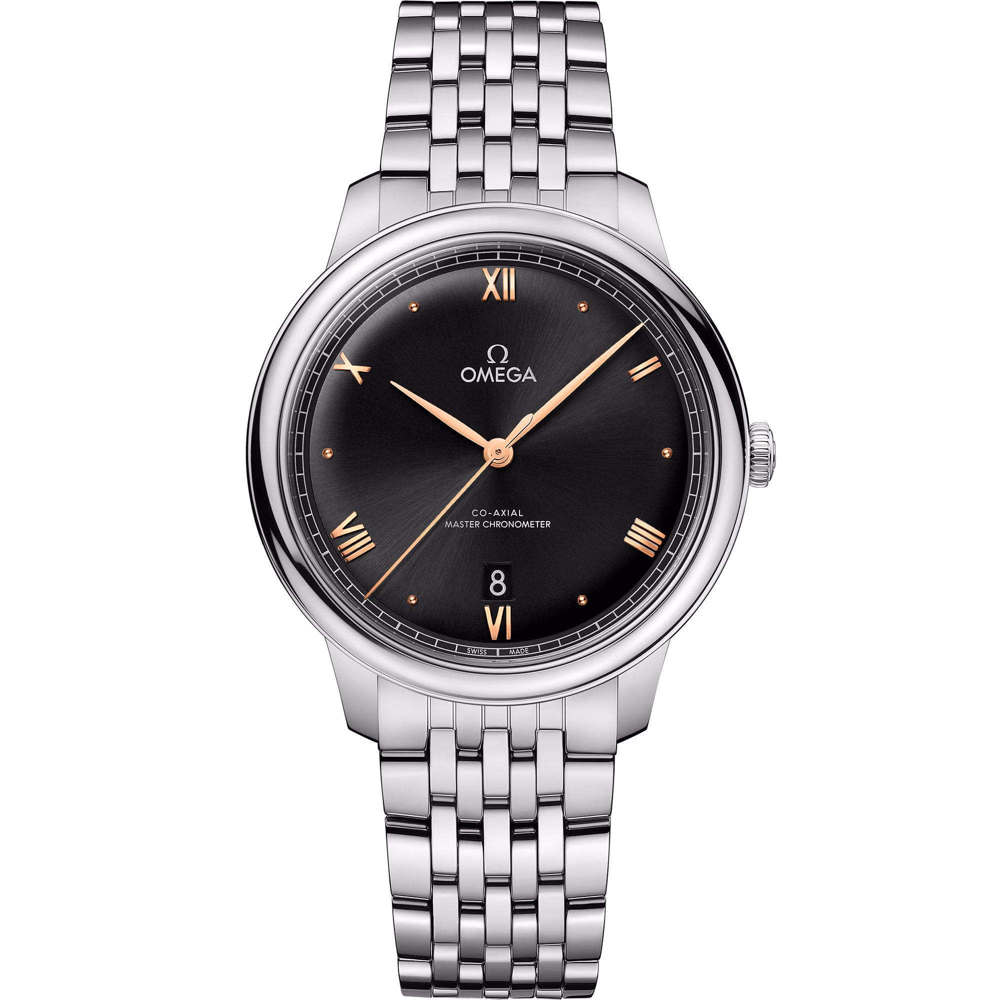 Omega De Ville Prestige 40 mm, steel on steel, De Ville Prestige 434.10.40.20.01.001