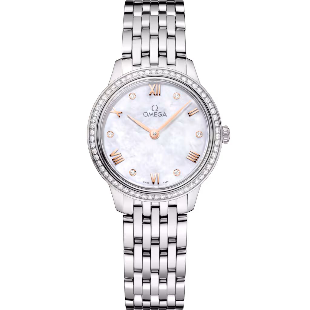 Omega De Ville Prestige 27.5 mm, steel on steel, De Ville Prestige 434.15.28.60.55.001