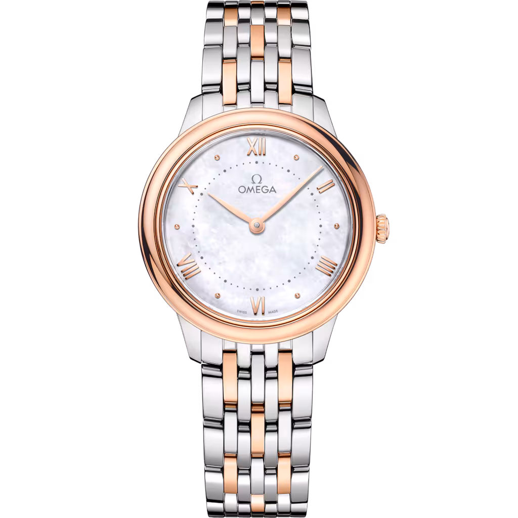 Omega De Ville Prestige 30 mm, steel - Sedna™ gold on steel - Sedna™ gold 434.20.30.60.05.001
