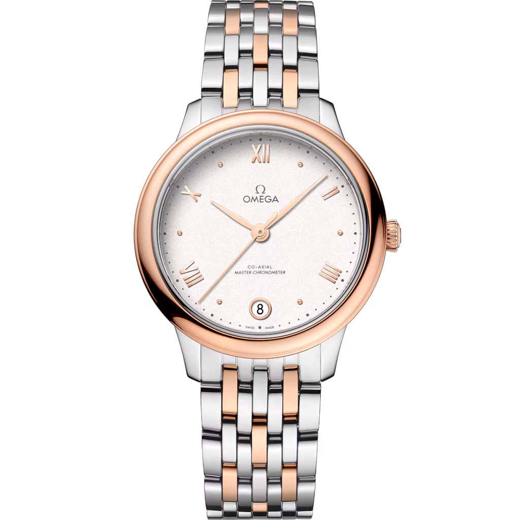 Omega De Ville Prestige 34 mm, steel ‑ Sedna™ gold on steel ‑ Sedna™ gold, De Ville Prestige 434.20.34.20.02.001