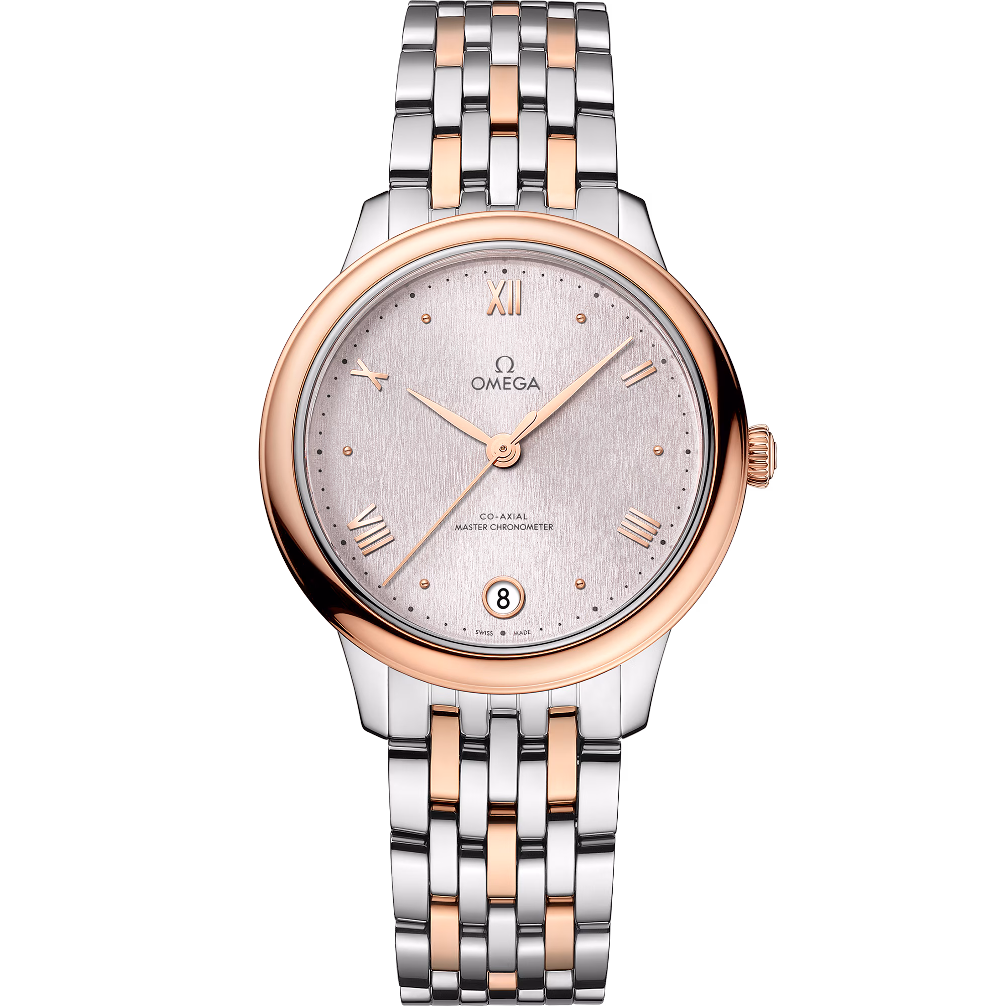 Omega De Ville Prestige 34 mm, steel ‑ Sedna™ gold on steel ‑ Sedna™ gold, De Ville Prestige 434.20.34.20.02.003