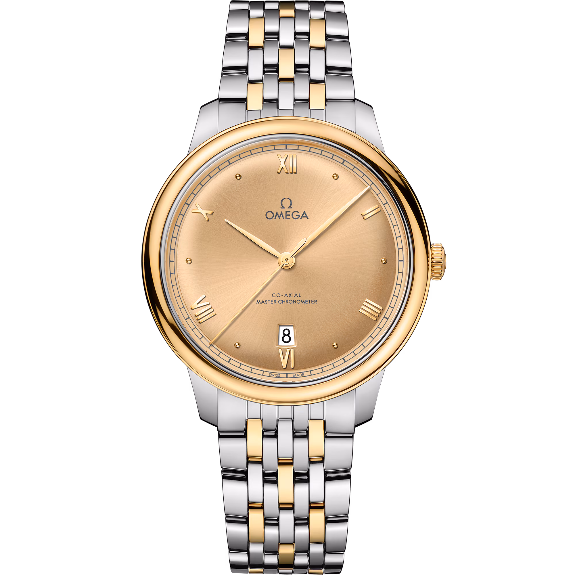 Omega De Ville Prestige 40 mm, steel - yellow gold on yellow gold, De Ville Prestige 434.20.40.20.08.001