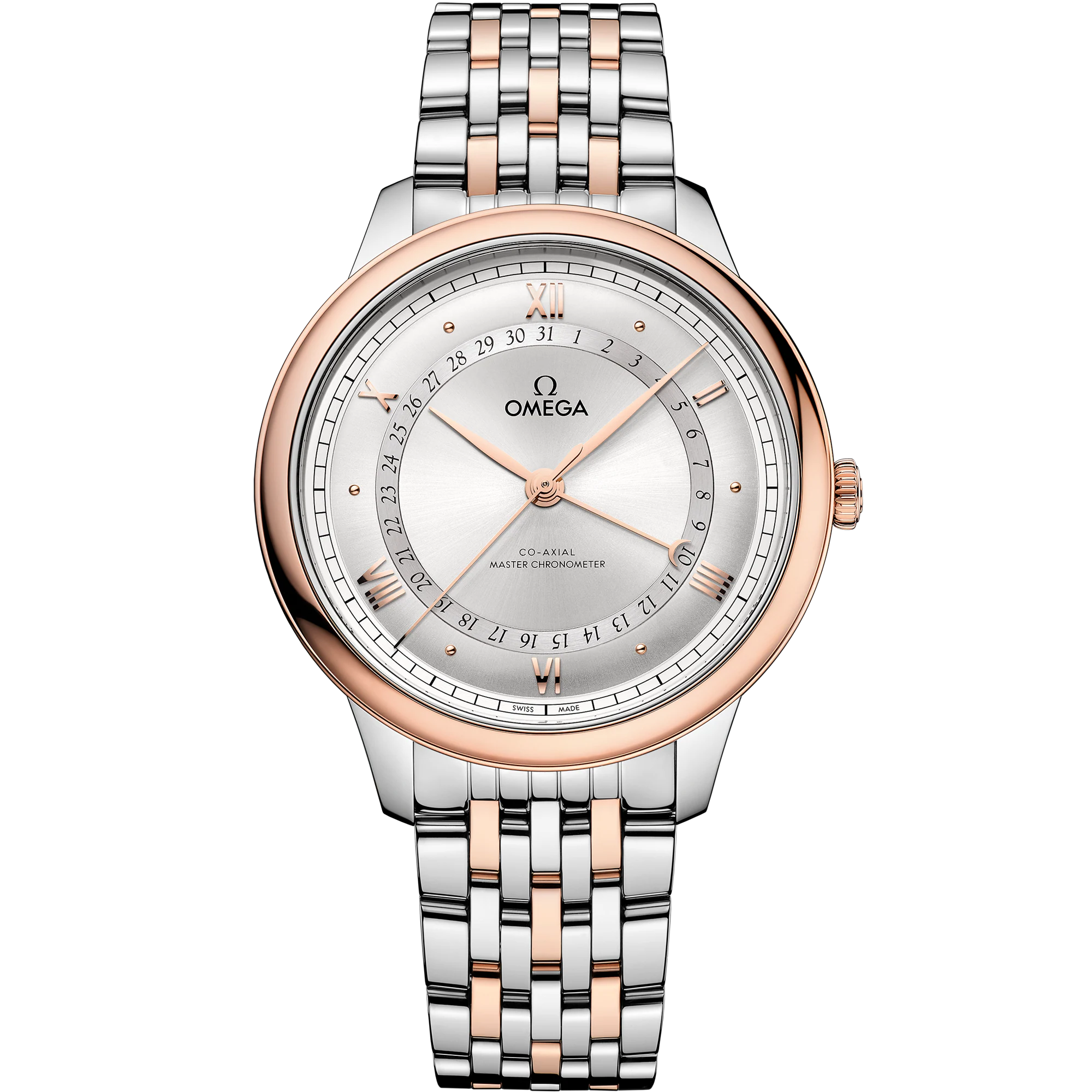 Omega De Ville Prestige 42 mm, steel - Sedna™ gold on steel - Sedna™ gold 434.20.42.22.02.001