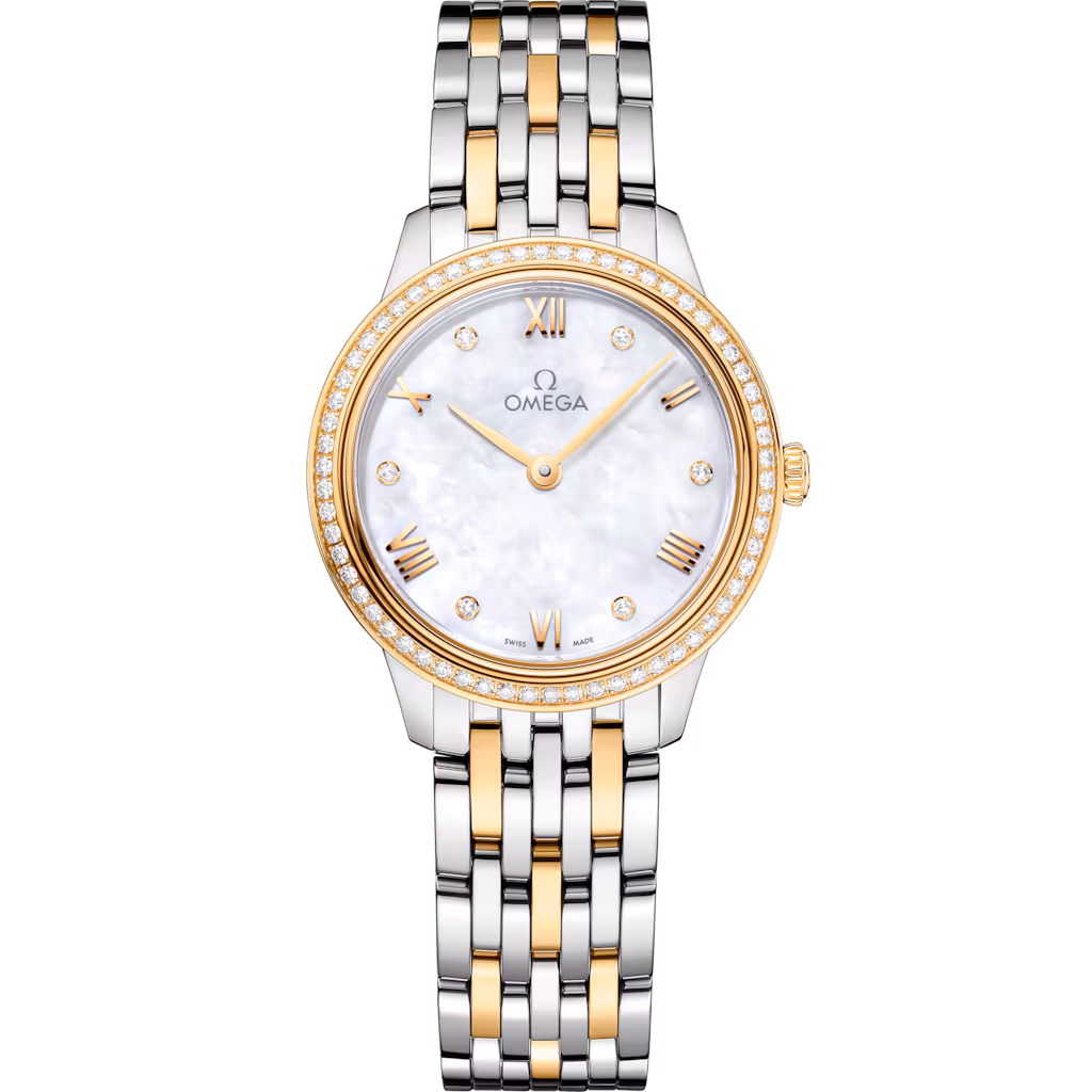 Omega De Ville Prestige 27.5 mm, steel - yellow gold on steel - yellow gold, De Ville Prestige 434.25.28.60.55.001