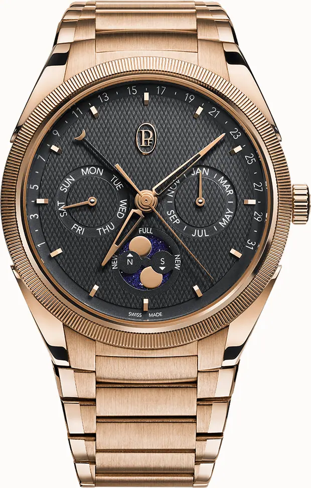 Parmigiani Fleurier TONDA PF GREGORIAN ANNUAL CALENDAR ROSE GOLD WARM GREY, Tonda Pf Cultural Calendars PFC907-2020001-200182