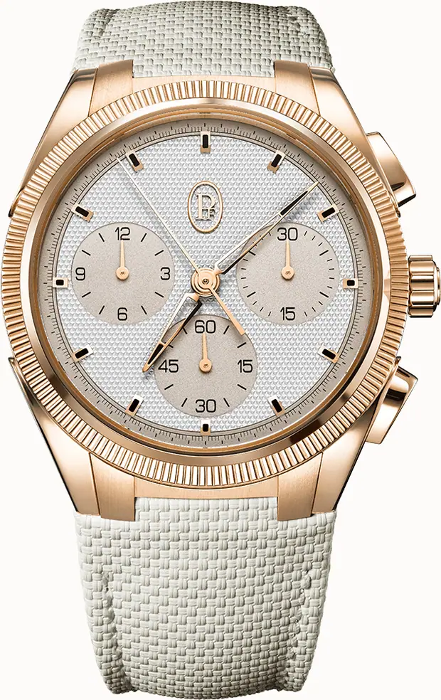 Parmigiani Fleurier TONDA PF SPORT CHRONOGRAPH NO DATE ROSE GOLD SILVER SANDSTONE COSC PFC931-2020021-400182