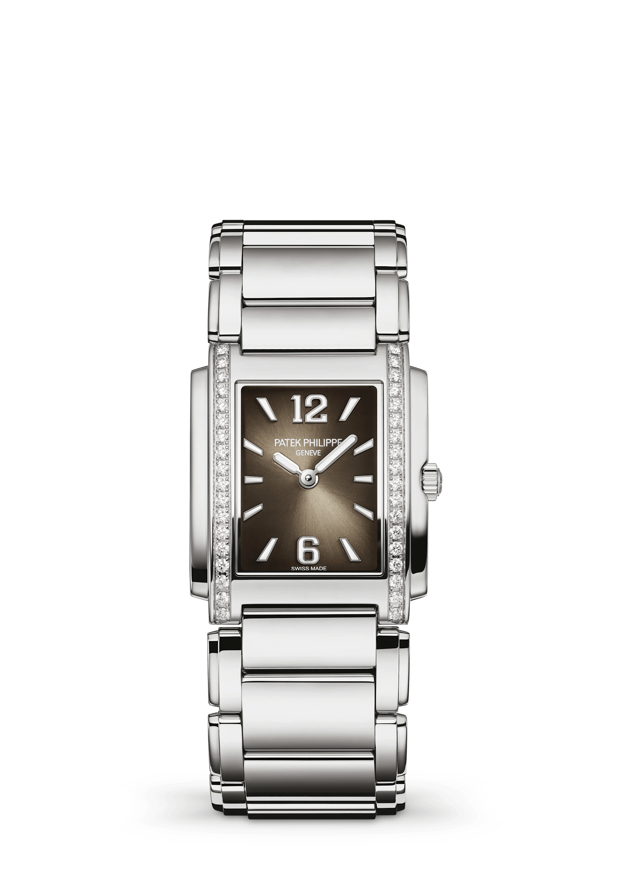 Patek Philippe Twenty~4 4910/1200A-010, Steel, Grey dial