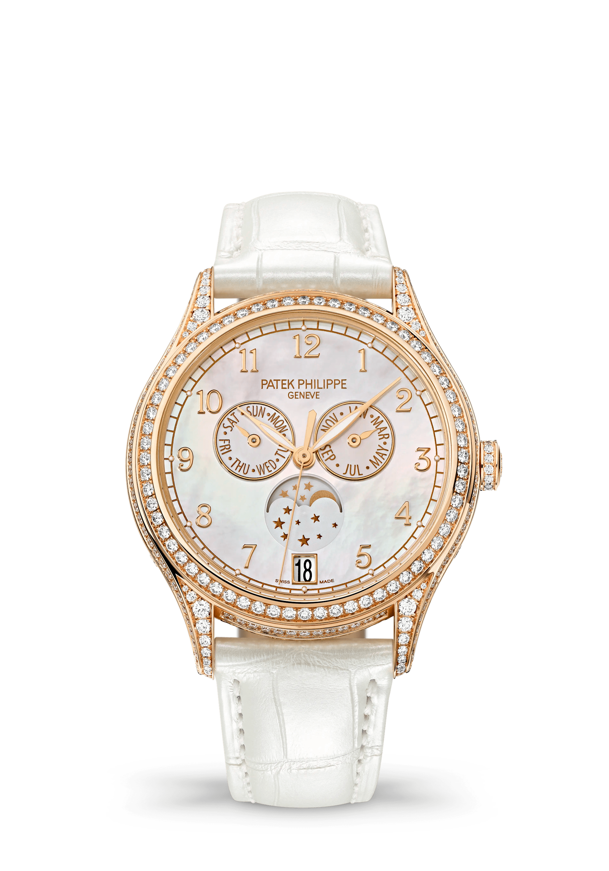 Patek Philippe Complications 4948R-001, Rose gold, White dial