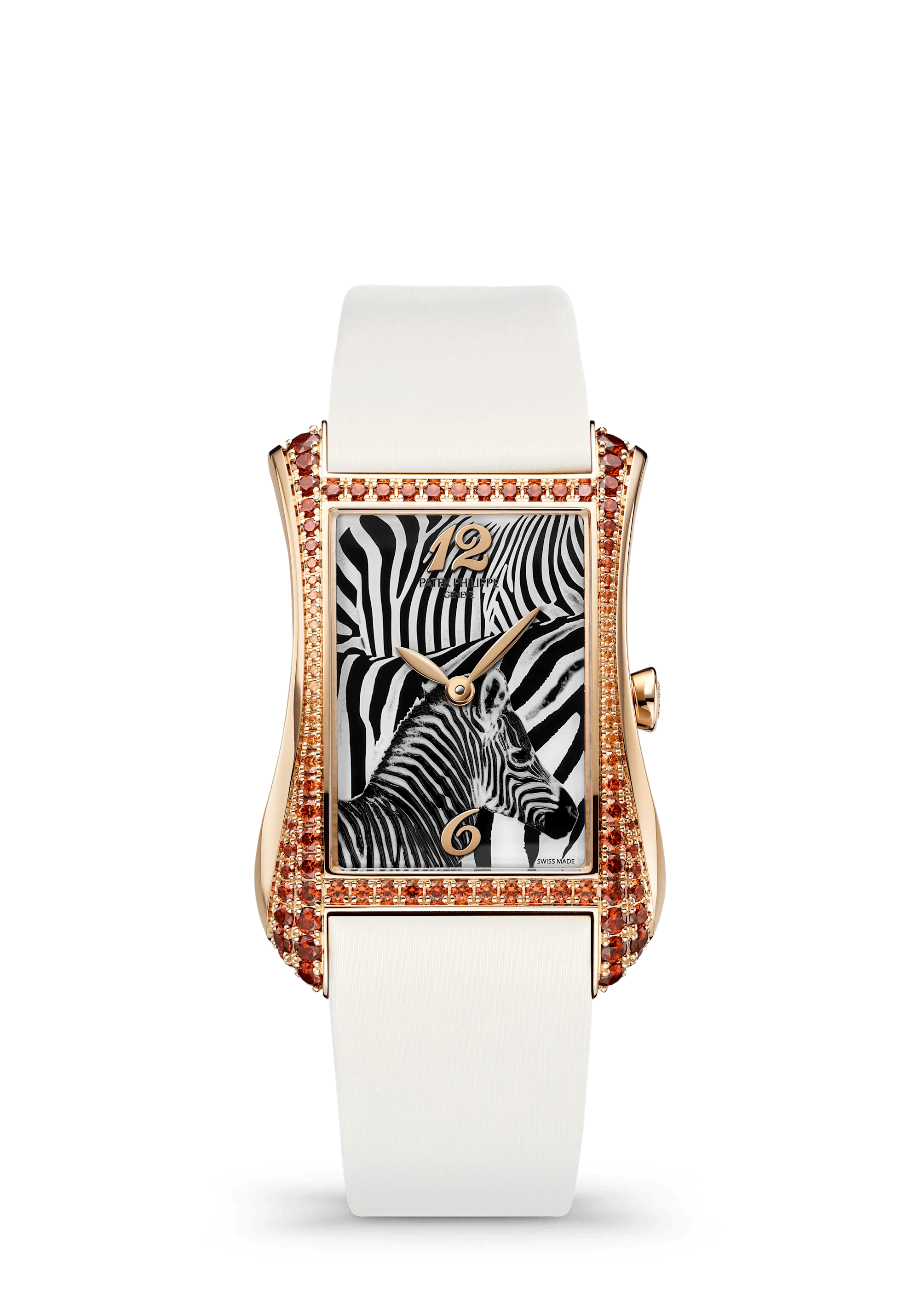 Patek Philippe Gondolo 4962/200R-010, Rose gold, White dial